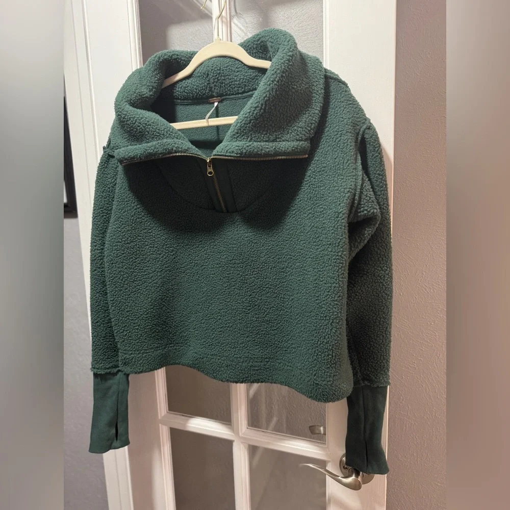 Free People Poppy Quarter Zip Pullover - Picture 5 of 15